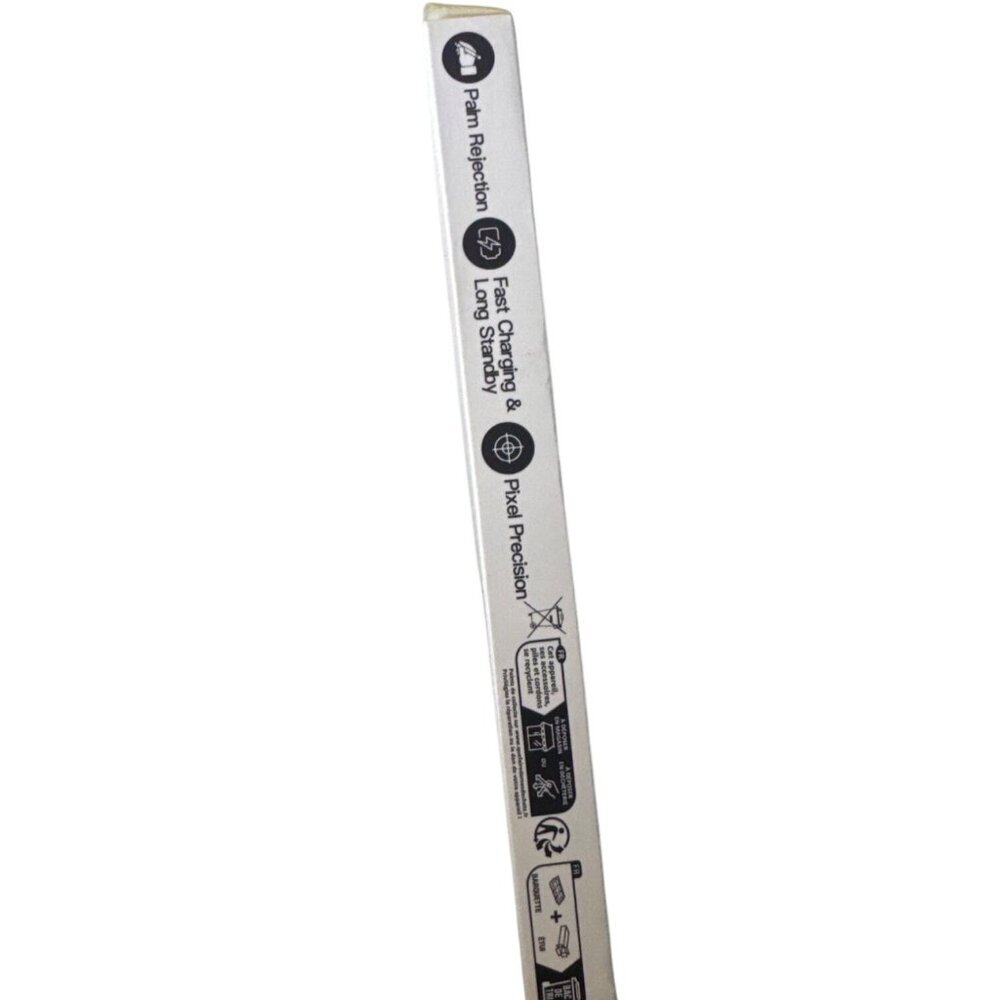 Active Stylus Pen Black Rechargeable With Palm Rejection & Long Standby For Tabl